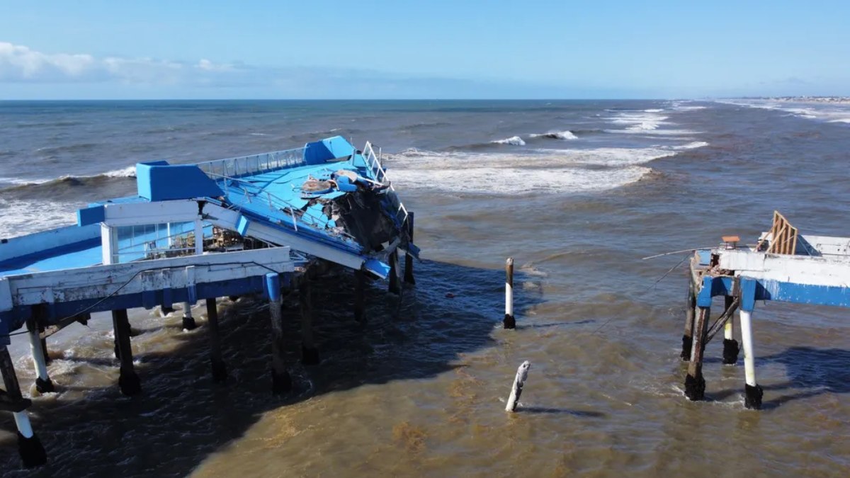 Plataforma Atlântida desaba