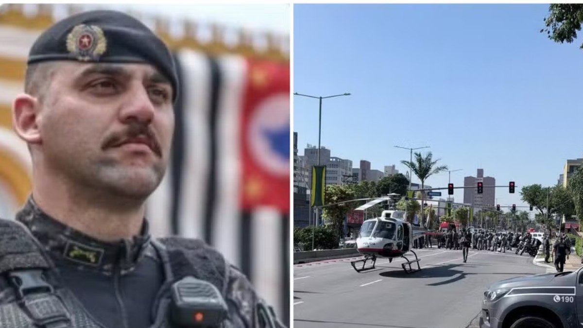 Tenente da Rota Ronickson Pimentel dos Santos foi baleado na cabeça na Avenida Goiás, em São Caetano do Sul, na Grande São Paulo Tenente da Rota Ronickson Pimentel dos Santos foi baleado na cabeça na Avenida Goiás, em São Caetano do Sul, na Grande São Paulo