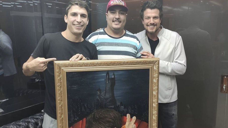 Felipe Prior, Rafael Vidmontas e Rafael Puglisi  