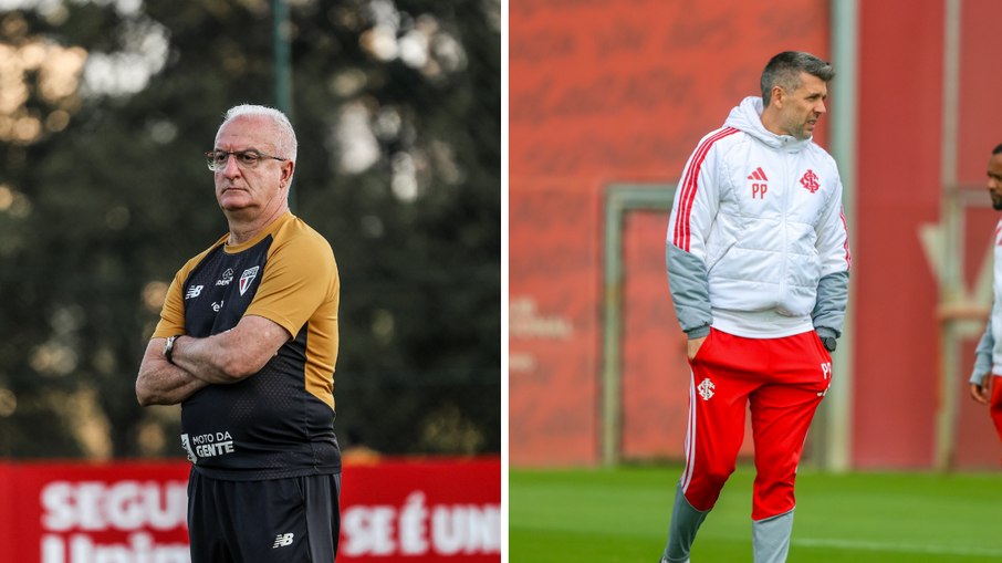 Pressionados, Dorival Jr e Pezzolano buscam a vitória em São Paulo x Inter