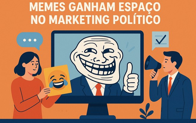 Memes ganham espaço no marketing político