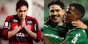 Flamengo e Palmeiras têm dia decisivo na briga pelo Brasileirão