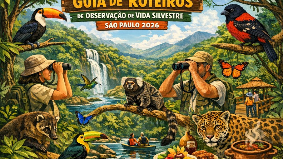 São Paulo cria guia para observação de animais São Paulo cria guia para observação de animais