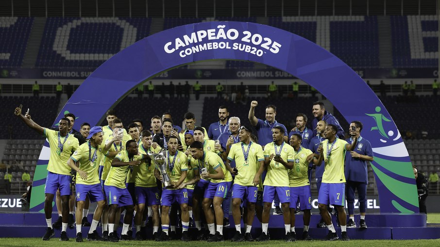 Seleção Sub-20 conquistou o Sul-Americano da categoria Seleção Sub-20 conquistou o Sul-Americano da categoria