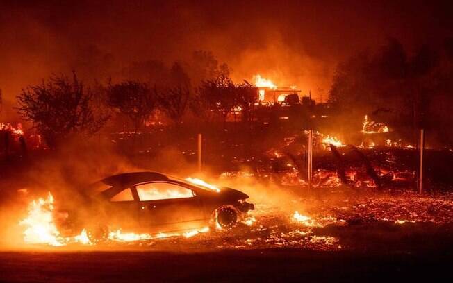 incêndios na Califórnia