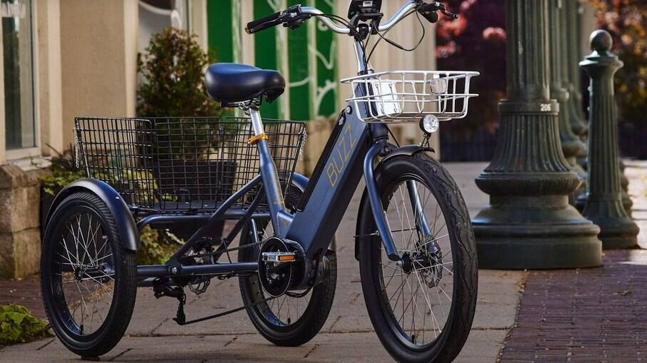 Cerana T é um triciclo elétrico apto para fazer compras ou passear com o seu pet no parque, diz a fabricante