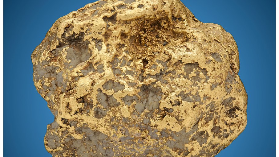 Alaska Centennial Gold Nugget é a maior pepita de ouro já encontrada no Alasca Alaska Centennial Gold Nugget é a maior pepita de ouro já encontrada no Alasca
