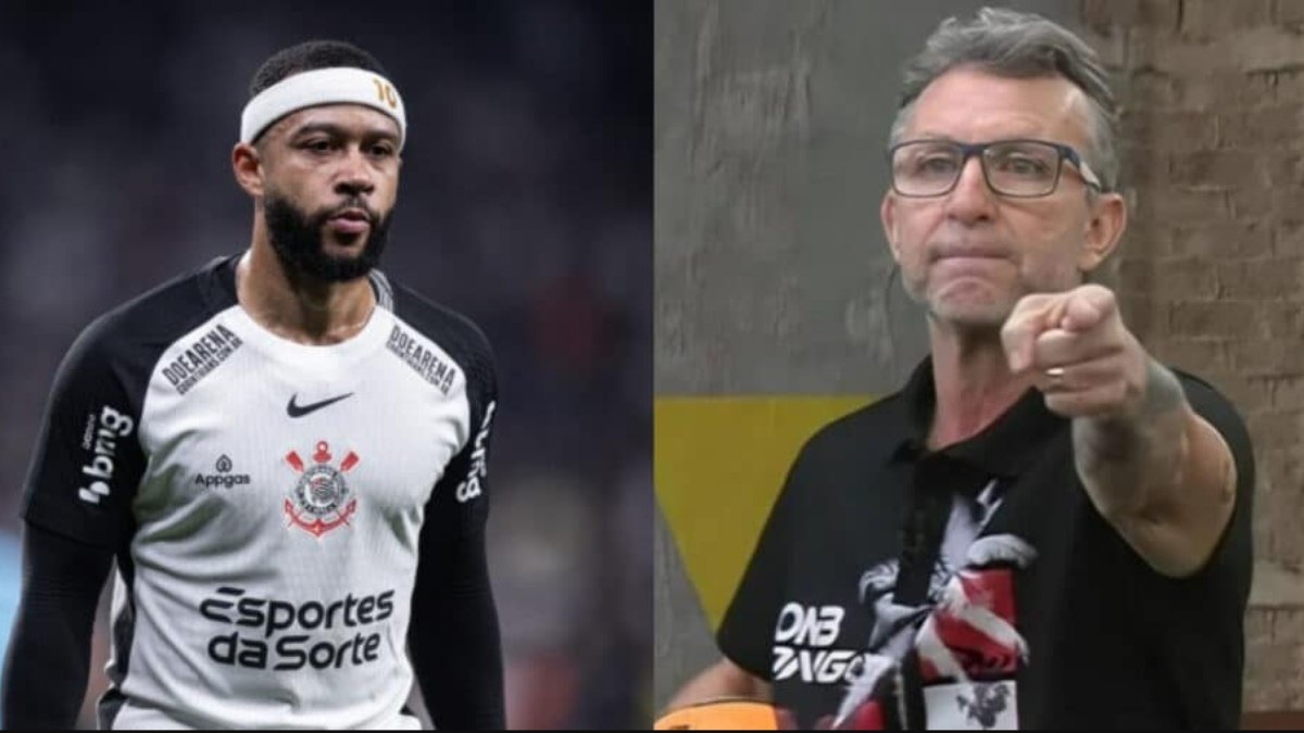 Craque Neto se rende e comemora gol de Memphis em semi da Copa do Brasil Craque Neto se rende e comemora gol de Memphis em semi da Copa do Brasil