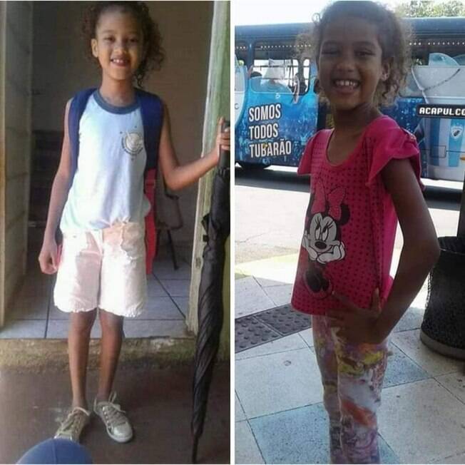 Sara Manuele Silva, de 9 anos, foi encontrada com marcas no pescoço e abuso sexual.