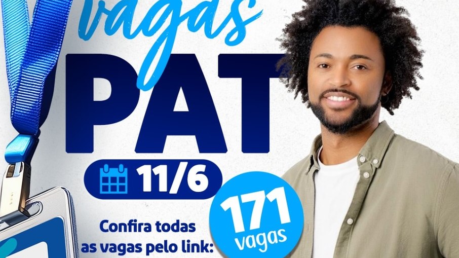 Vagas foram atualizadas nesta quarta-feira, 11 de junho Vagas foram atualizadas nesta quarta-feira, 11 de junho