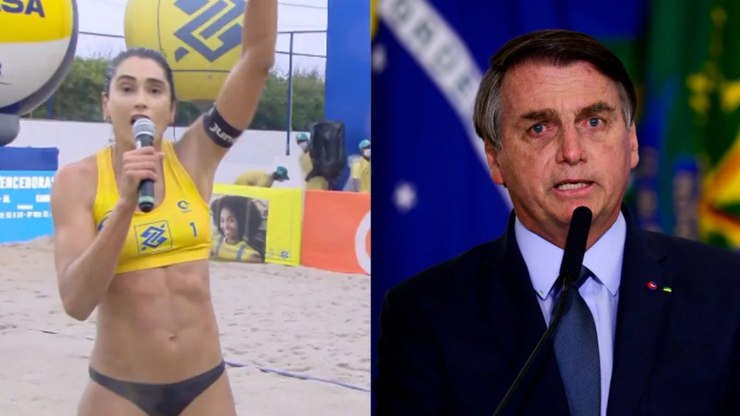 Atleta brasileira é suspensa após comemorar prisão de Bolsonaro