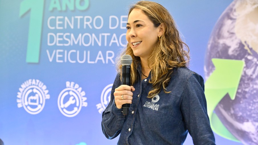 Maiara Castro - VP de Economia Circular da Stellantis para a América do Sul Maiara Castro - VP de Economia Circular da Stellantis para a América do Sul
