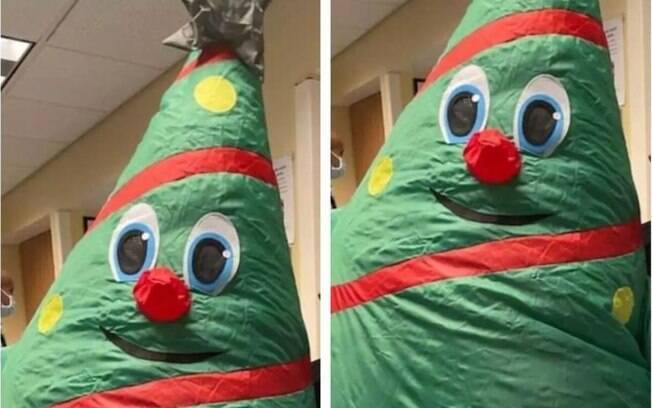 A principal hipótese é de que o contágio partiu de uma fantasia inflável de árvore de Natal, usada por uma funcionária do hospital.