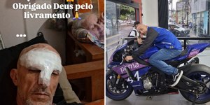 Cristian Cravinhos sofre acidente de trânsito em SP