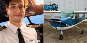 Aprendiz pousa avião após tragédia com instrutor de voo