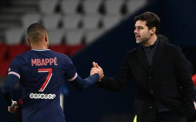 Pochettino deseja contar com Mbappé no PSG: ‘Levaria até para as minhas férias’