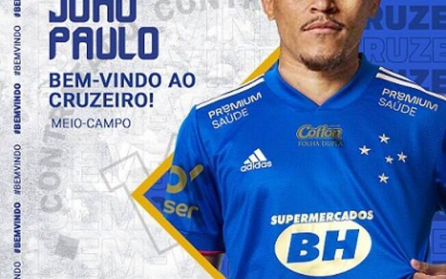 Cruzeiro anuncia a chegada do meia João Paulo, ex-Atlético-GO