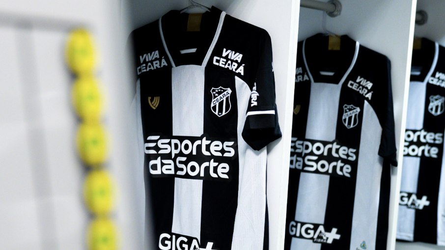 Vestiário do Ceará antes de confronto contra o Bahia no Castelão Vestiário do Ceará antes de confronto contra o Bahia no Castelão