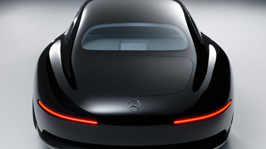 Traseira do Mercedes-Benz Vision Iconic Traseira do Mercedes-Benz Vision Iconic
