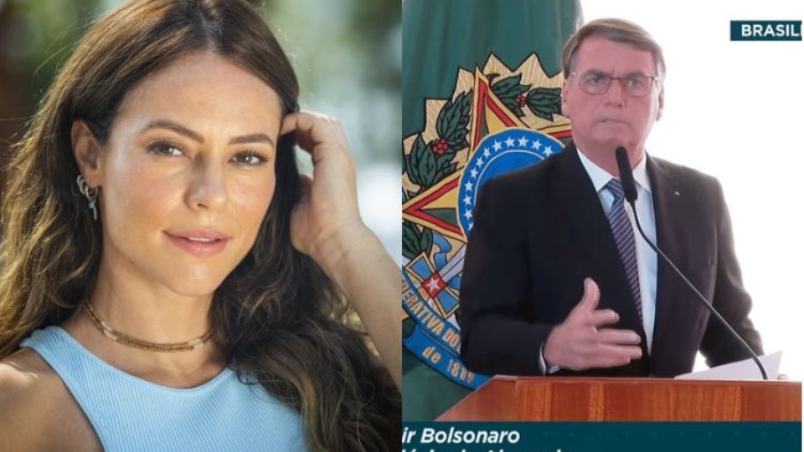 Paolla Oliveira criticou falas de Bolsonaro