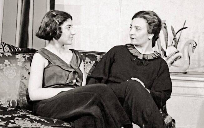 Maria Callas e sua mãe