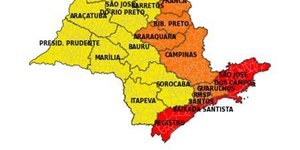 Litoral de SP recebe alerta para alagamentos e deslizamentos
