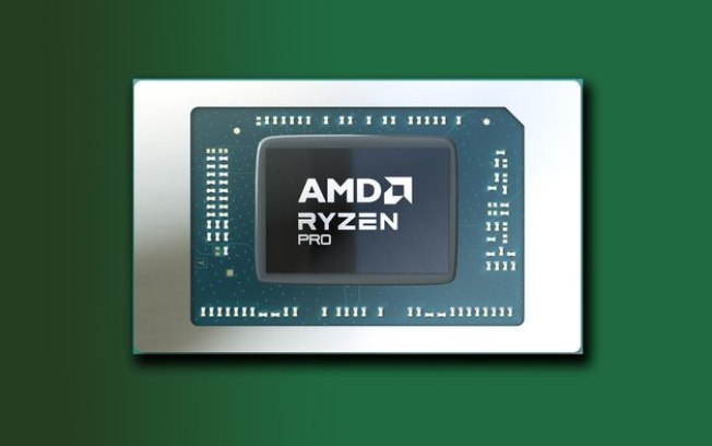 AMD lança CPUs Ryzen Pro 8040 para notebooks corporativos