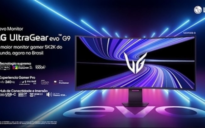 LG UltraGear evo 52G930B-B, maior monitor 5K2K do mundo, chega oficialmente ao Brasil