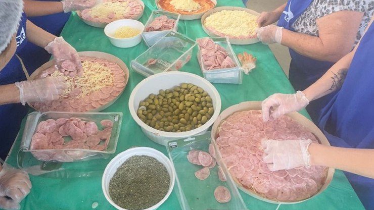 Pizza solidária mobiliza apoio a instituição em Louveira