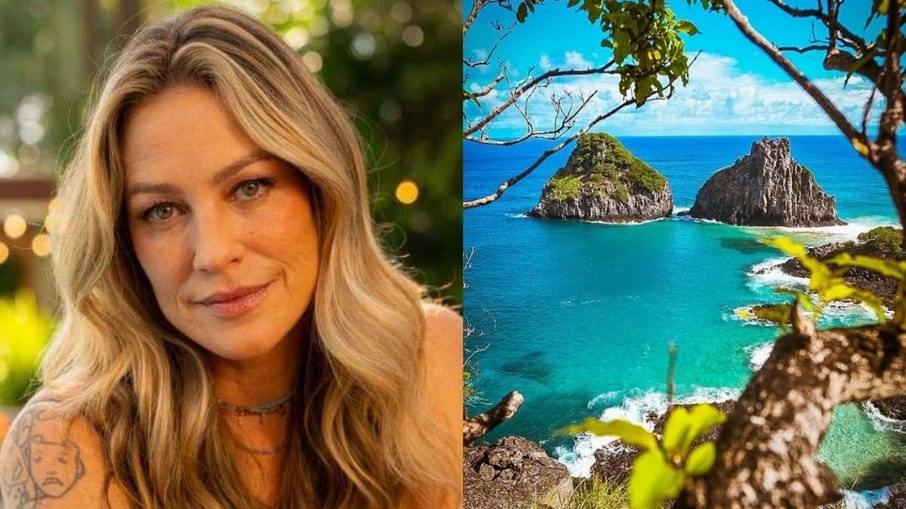 Luana Piovani e Fernando de Noronha