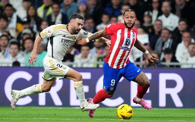 Com gol no fim, Real Madrid e Atlético de Madrid empatam pela La Liga
