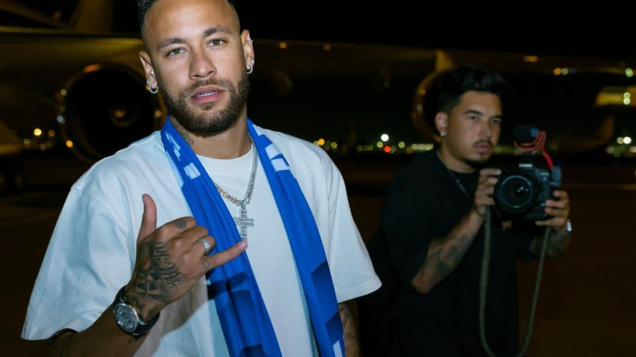Neymar tem contrato com o Al-Hilal até o meio de 2025