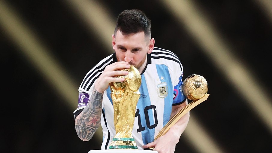 Messi se destacou na conquista da Copa do Mundo