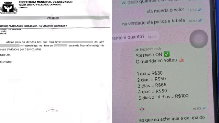 Máfia é investigada por vender atestado médicos falsos de UPAs