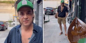Ex-ator da Globo é visto vendendo bebida em bloquinho: "Preciso"