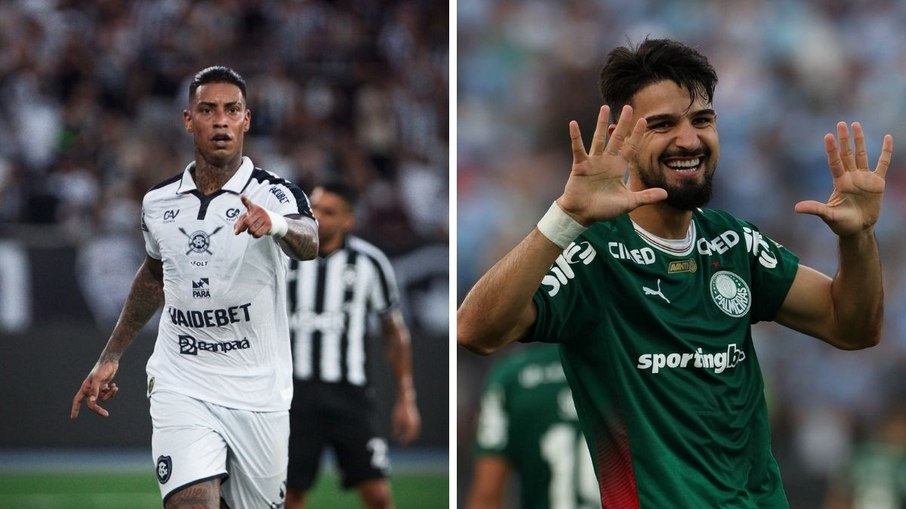 Alef Manga, no Remo, e Flaco López, no Palmeiras, devem ser titulares