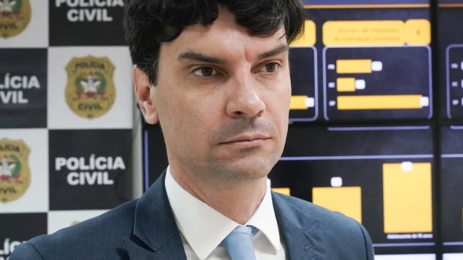 O delegado-geral da Polícia Civil de Santa Catarina, Ulisses Gabriel O delegado-geral da Polícia Civil de Santa Catarina, Ulisses Gabriel