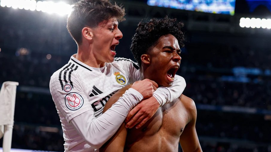 Endrick viveu noite de herói pelo Real Madrid diante do Celta de Vigo