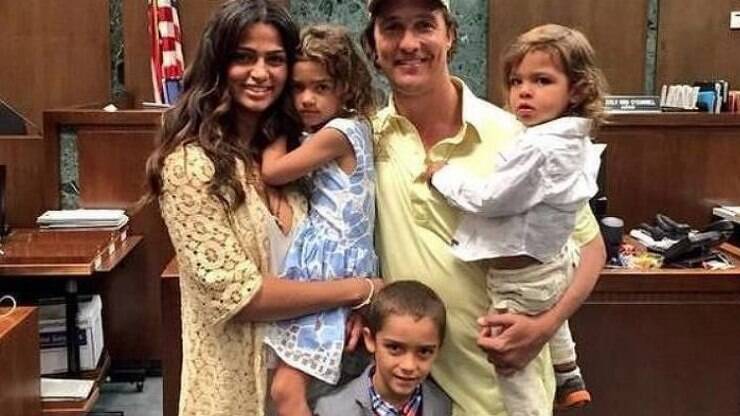 Matthew McConaughey diz que não sabe se vacinará os filhos contra Covid