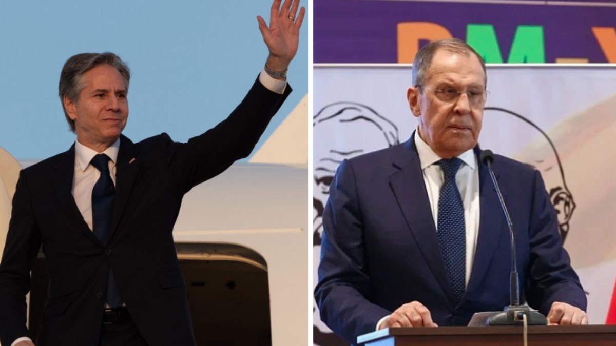 Blinken e Lavrov conversaram por cerca de 10 minutos