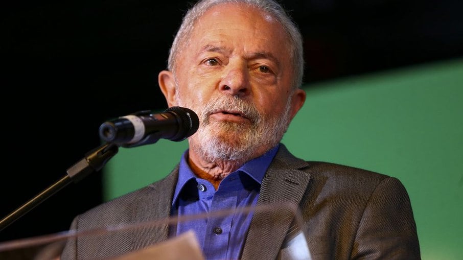 Presidente eleito Luiz Inácio Lula da Silva (PT) durante coletiva no CCBB Brasília