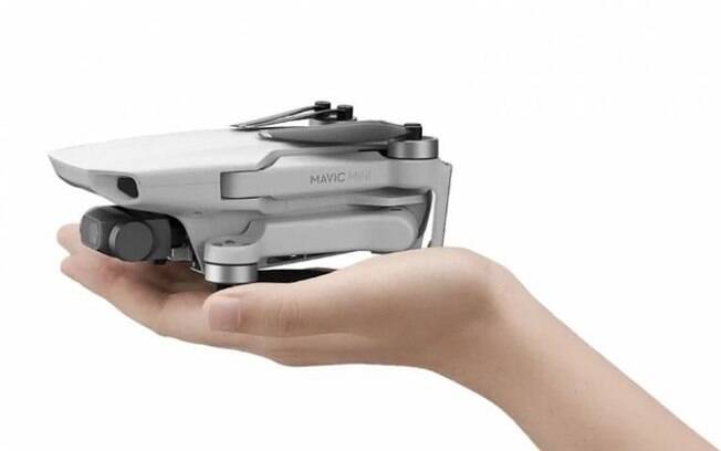 Novo drone da DJI cabe na palma da mão