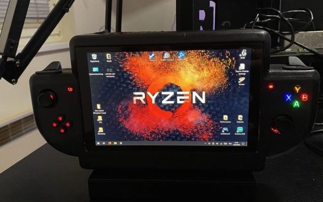 Usuário cria clone incrível do Steam Deck com Ryzen 5 5600G