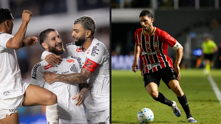 Santos sai na frente, sofre empate e chega a 7 jogos sem vencer