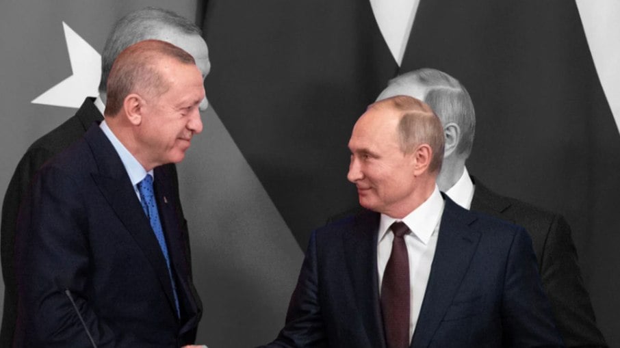 Putin oferta a Erdogan fluxo de gás à Europa pela Turquia - 13.10.2022