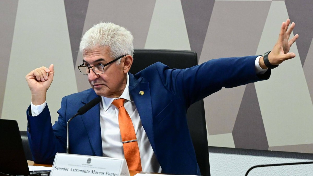 Presidente eventual da CCT, senador Astronauta Marcos Pontes (PL-SP) Presidente eventual da CCT, senador Astronauta Marcos Pontes (PL-SP)