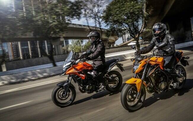 Honda CB 500: A motocicleta aposta na esportividade e diversão, em pleno uso cotidiano