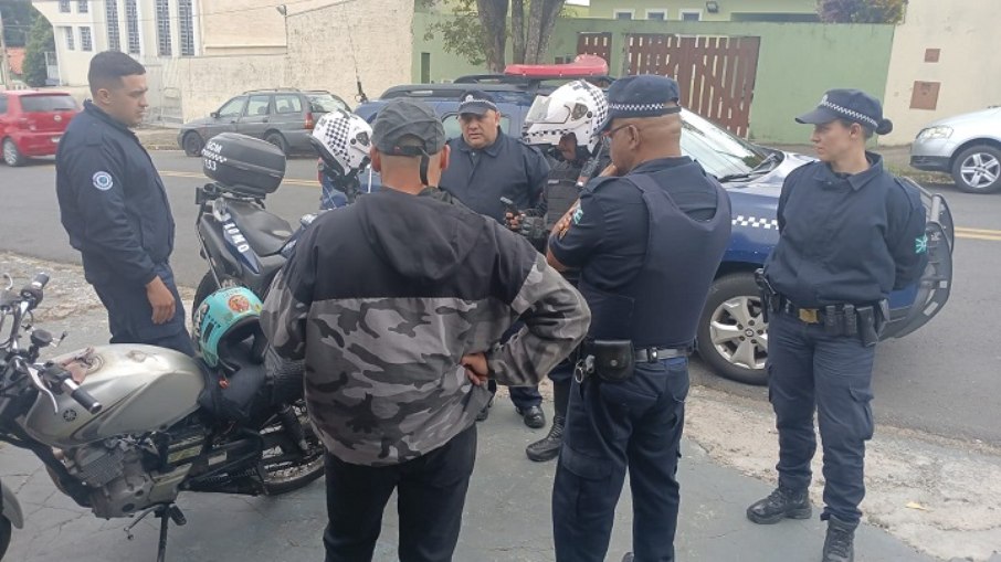 veículo foi identificado pelas câmeras do Centro de Operações e Inteligência veículo foi identificado pelas câmeras do Centro de Operações e Inteligência