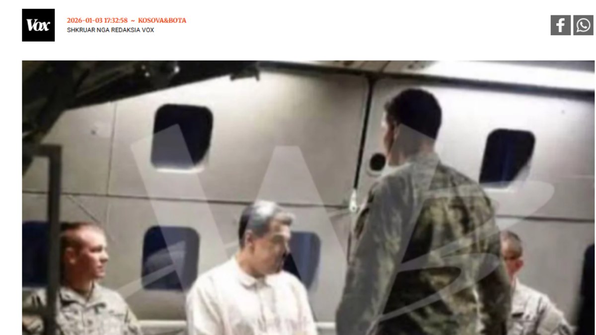 Imagem fake foi divulgada em vários veículos mundiais