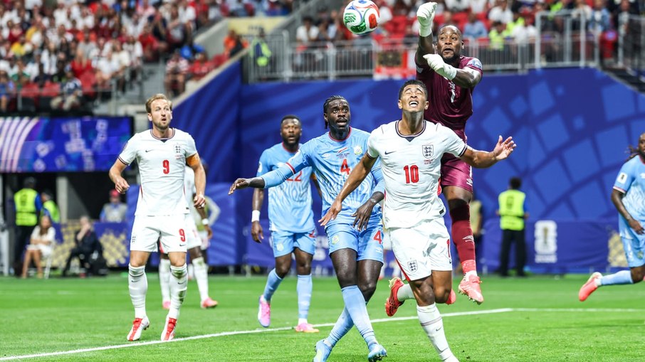 Sem Harry Kane, situação da Inglaterra contra a RD Congo ficaria complicada Sem Harry Kane, situação da Inglaterra contra a RD Congo ficaria complicada